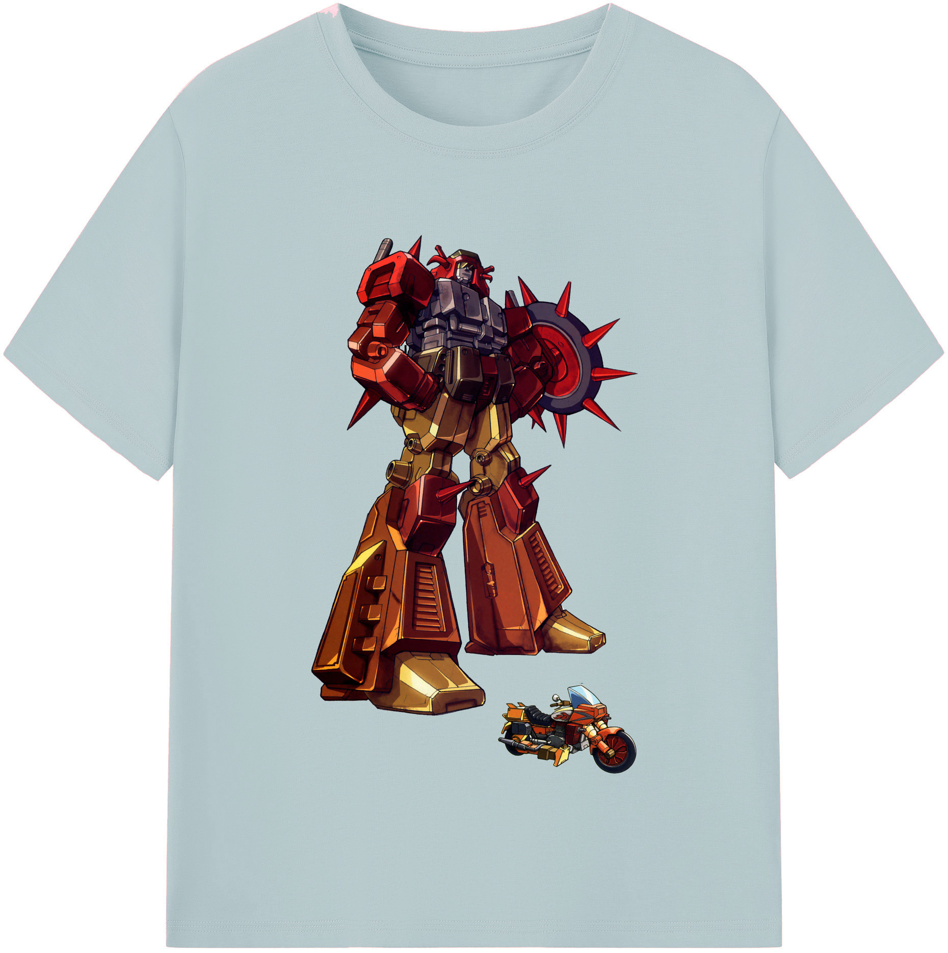 （画像用）  綿100％半袖Tシャツ（フロントプリント）